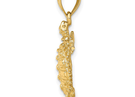 14K gold charm, alternate view