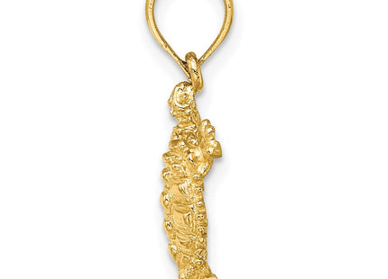 14K gold charm, alternate view