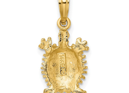 14K gold charm, further view