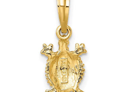 14K Land Turtle Charm (Style K7650)