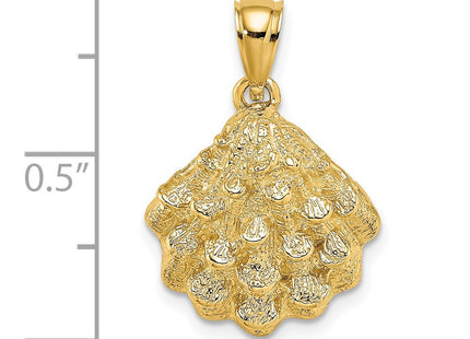 14K gold charm, another view