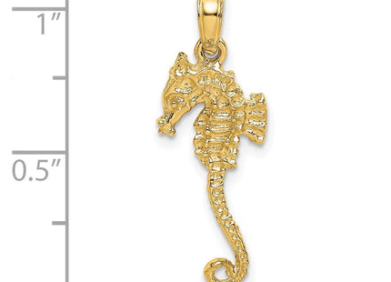 14K gold charm, another view