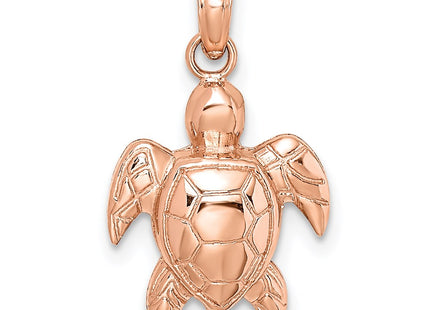 14K rose gold charm