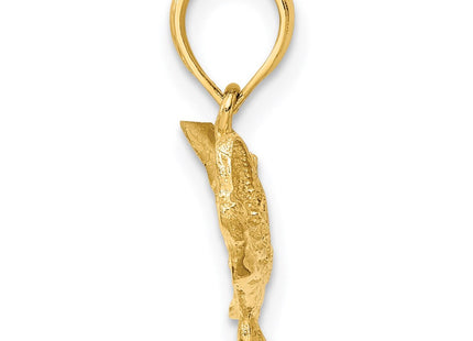 14K gold charm, alternate view