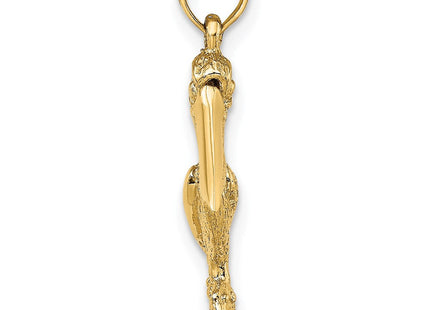 14K gold charm, alternate view