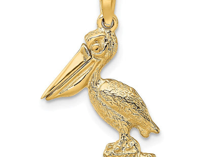 14K gold charm, further view
