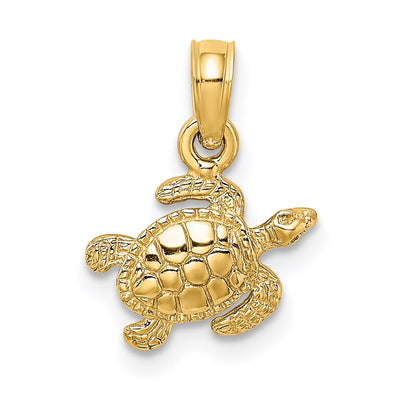 14K gold charm