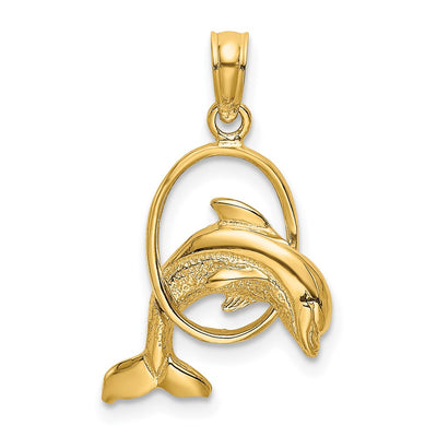 14K gold charm