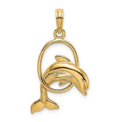 14K gold charm