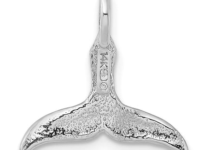 14K white gold chain, another view