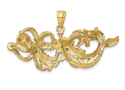 14k Yellow Gold Pendants Style K7721 - Classique Jewelry Inc.