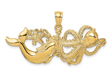14k Yellow Gold Pendants Style K7721 - Classique Jewelry Inc.