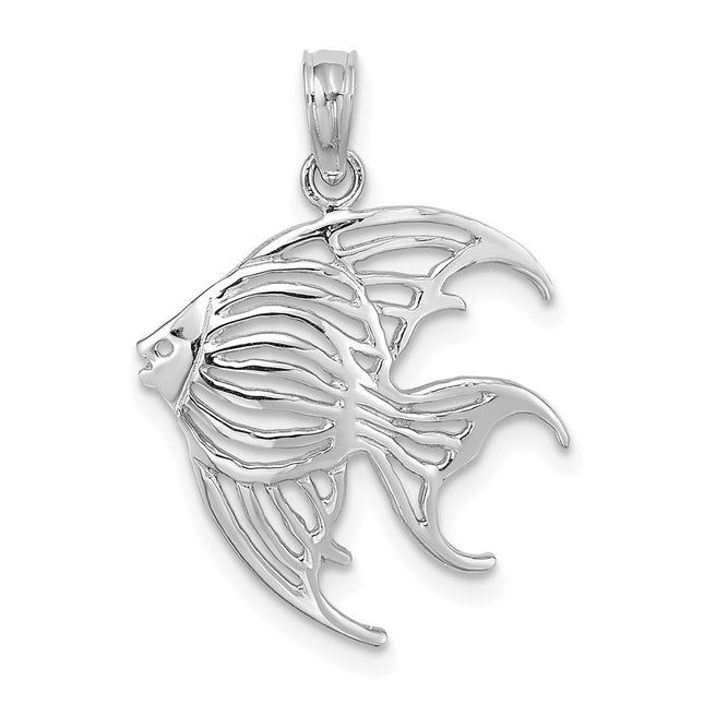 14k White Gold Jewelry Style K7736W - Classique Jewelry Inc.