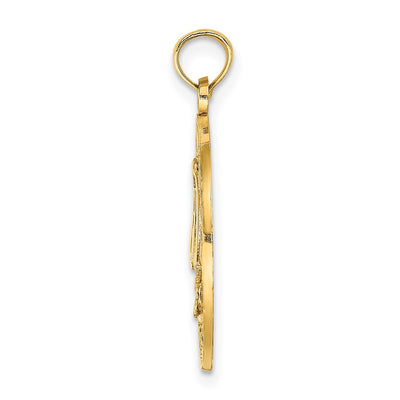 14K SANIBEL w/Sailboat Circle Charm