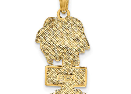 14k Yellow Gold Jewelry Style K7773 - Classique Jewelry Inc.