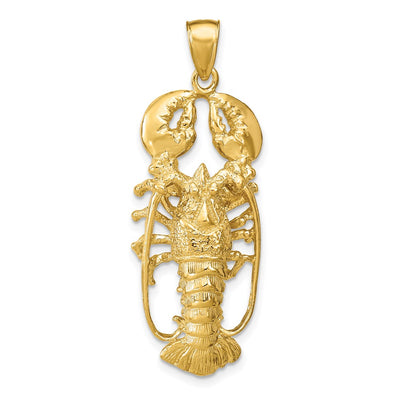14K gold pendant