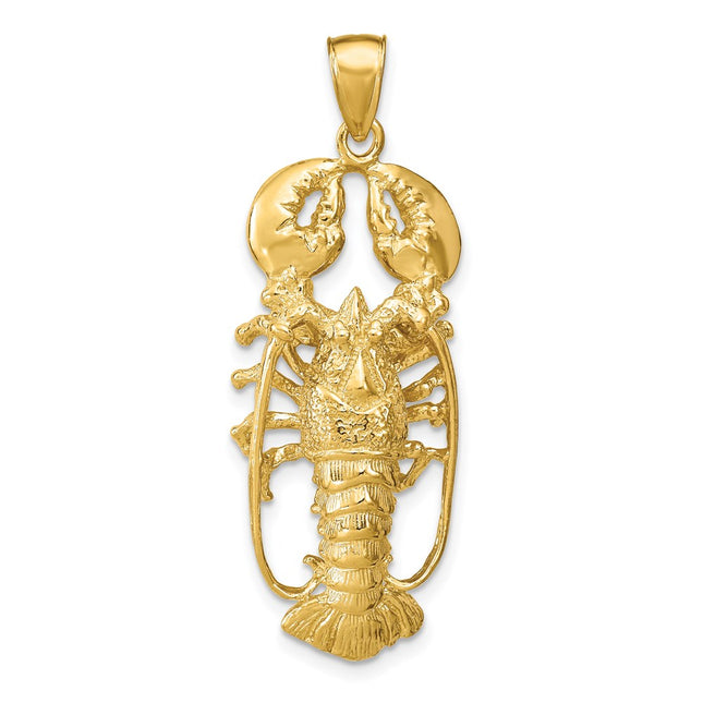 14k Yellow Gold Pendants Style K7787 - Classique Jewelry Inc.