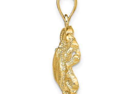14k Crab Pendant (Style K7806)