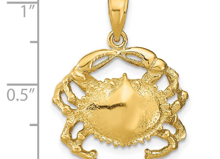 14k Crab Pendant (Style K7806)