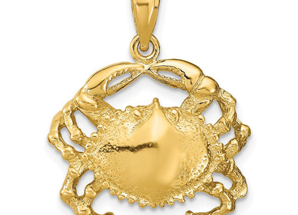 14k Crab Pendant (Style K7806)
