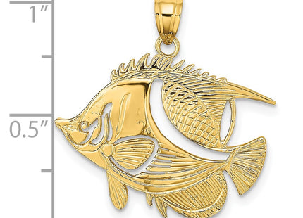 14K gold charm, another view