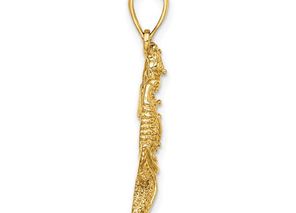 14K Starfish and Seahorse Charm (Style K7809)