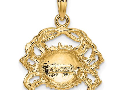14K gold charm, another view