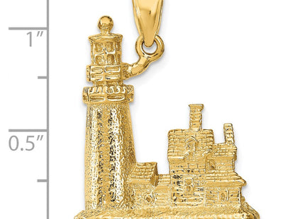 14k Yellow Gold Pendants Style K7839 - Classique Jewelry Inc.
