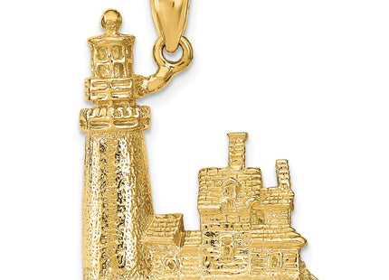 14k Yellow Gold Pendants Style K7839 - Classique Jewelry Inc.