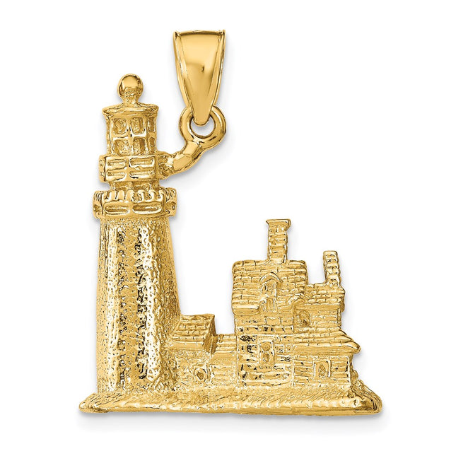 14k Yellow Gold Pendants Style K7839 - Classique Jewelry Inc.