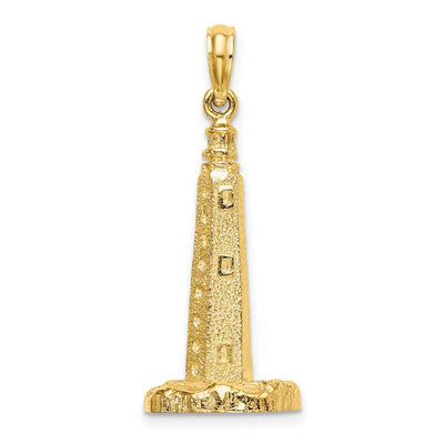 14K 3-D Cape Henlopen Lighthouse, De Charm