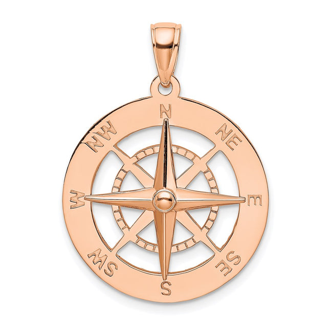 14k Rose Gold Pendants Style K7846R - Classique Jewelry Inc.
