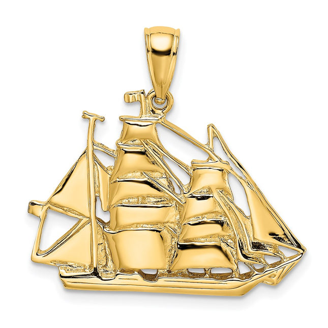 14k Yellow Gold Jewelry Style K7851 - Classique Jewelry Inc.