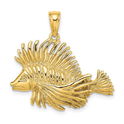 14K gold starfish charm