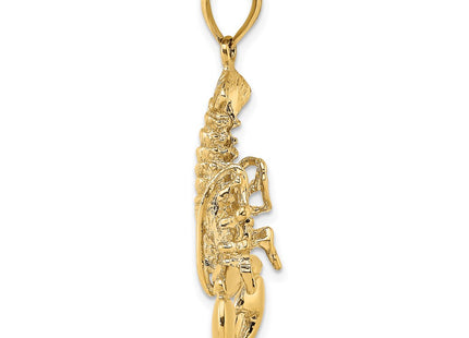14K gold charm, alternate view