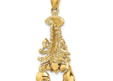 14K gold charm, another view