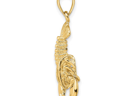 14K gold charm, alternate view