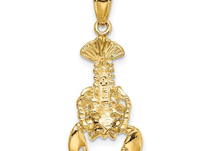 14K gold charm, another view