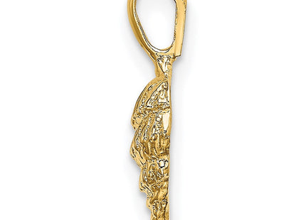 14K Mini Conch Shell Charm (Style K7934)