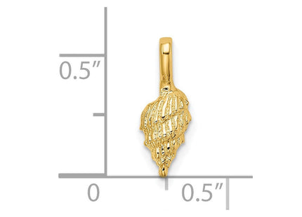 14K Mini Conch Shell Charm (Style K7934)