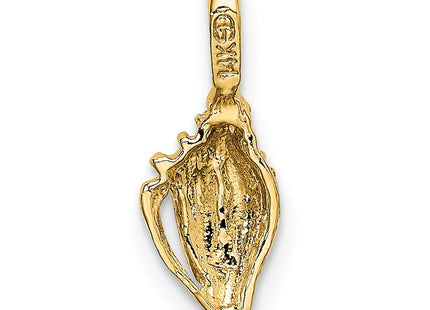 14K gold charm, further view