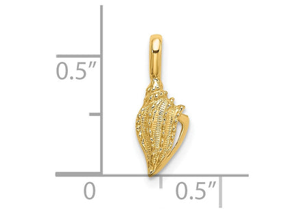 14K gold charm, another view