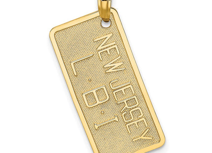 14K gold plate charm