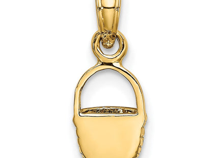 14K gold charm, further view