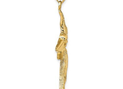 14K Flying Pelican Charm (Style K7948)