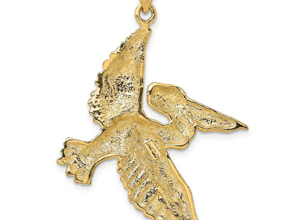 14K Flying Pelican Charm (Style K7948)