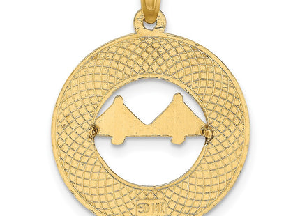 14k Yellow Gold Jewelry Style K7955 - Classique Jewelry Inc.