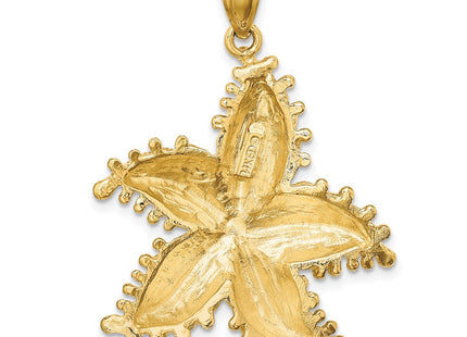 14K Starfish Charm (Style K7957)
