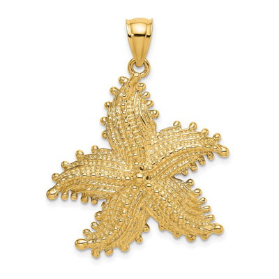 14K gold starfish charm
