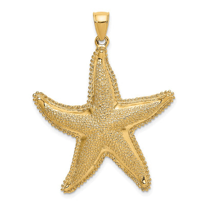 14K gold starfish charm